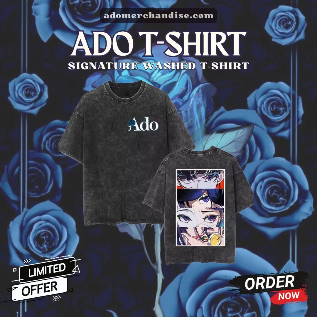 Silhouette Portrait PTTT2404 Washed  Ado T-Shirts